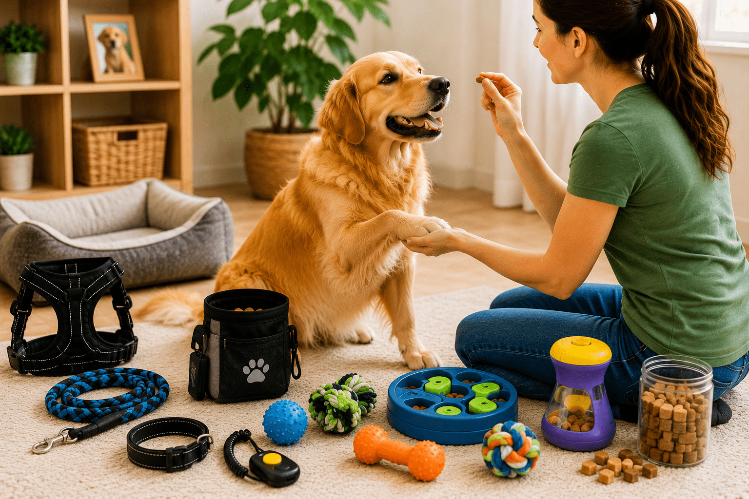 Dog Training Tools and Treats